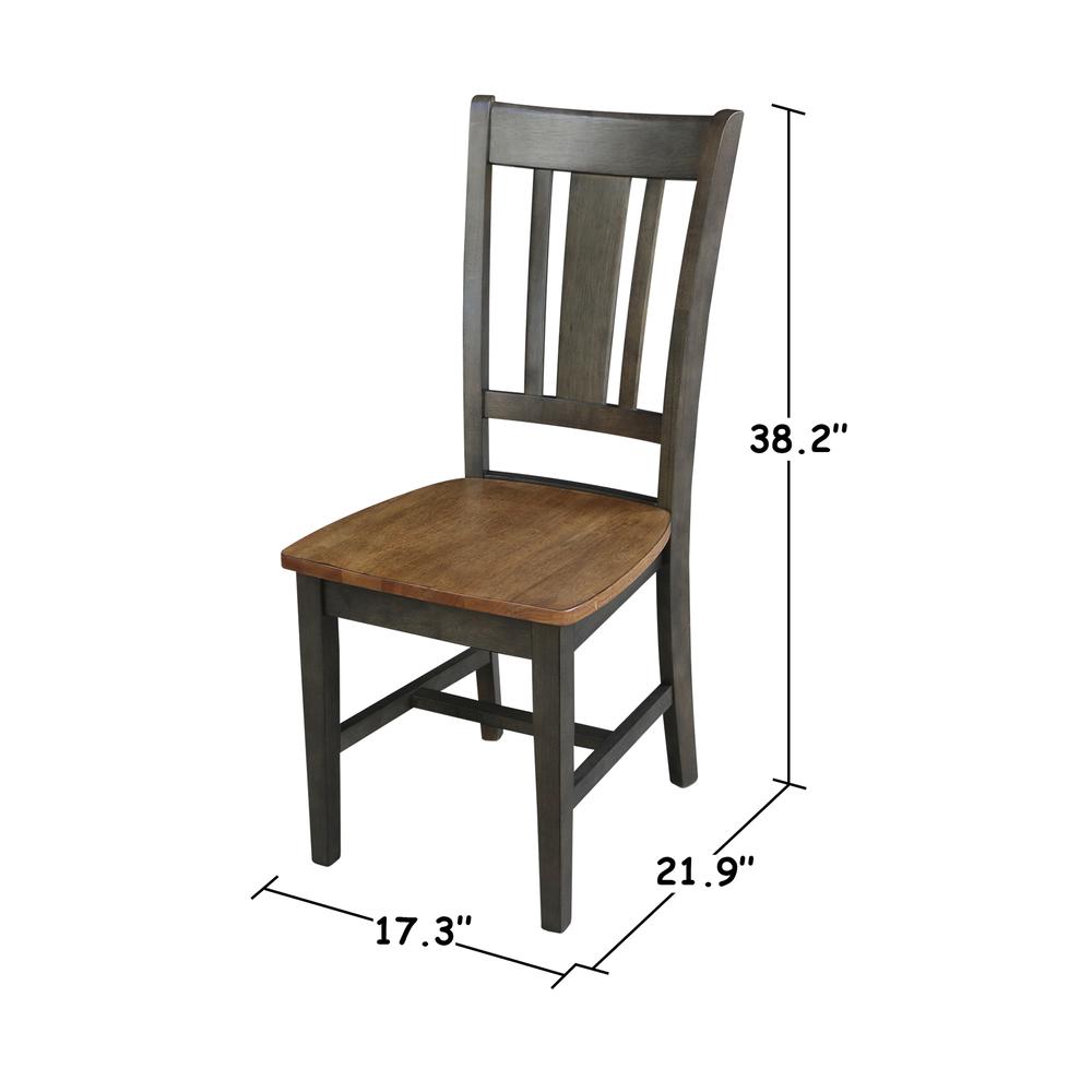 42 in. Round Dual Drop Leaf Dining Table with 2 Splatback Chairs. Picture 10