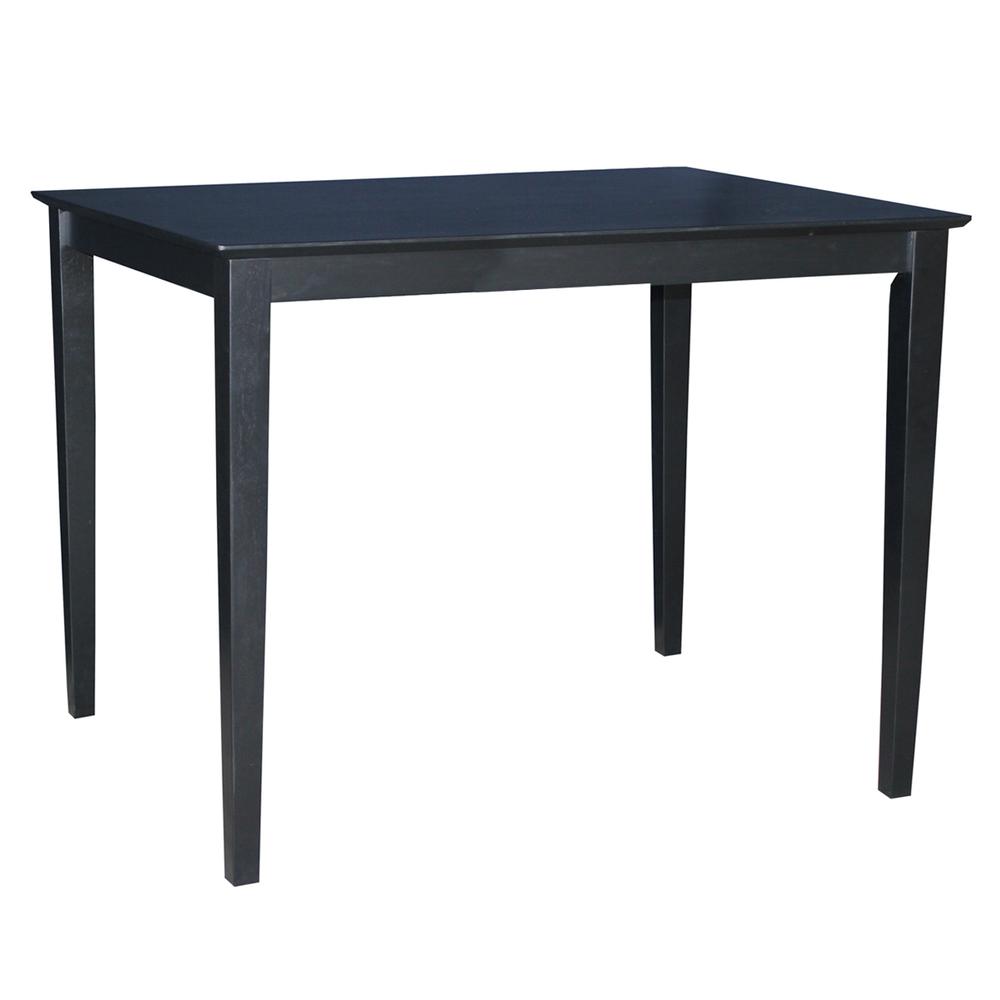 Solid Wood Top Table. Picture 1