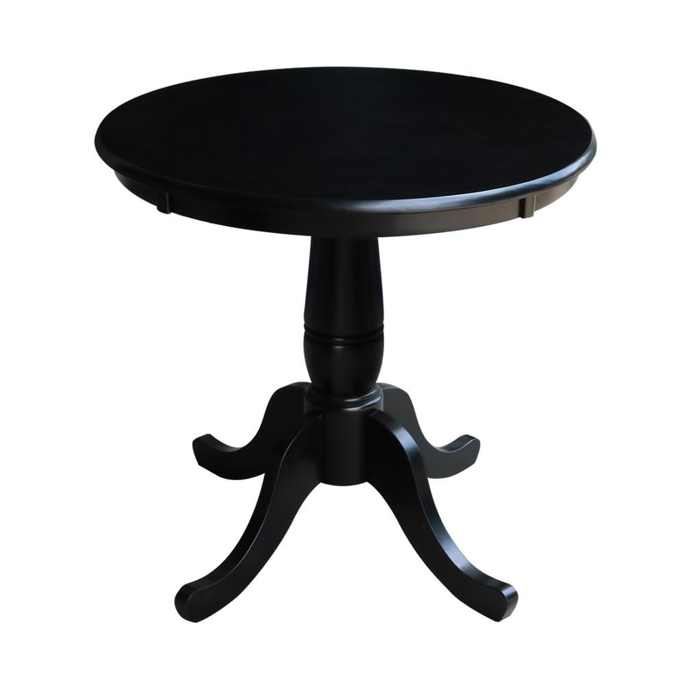 30" Round Top Pedestal Table - 28.9"H. Picture 46