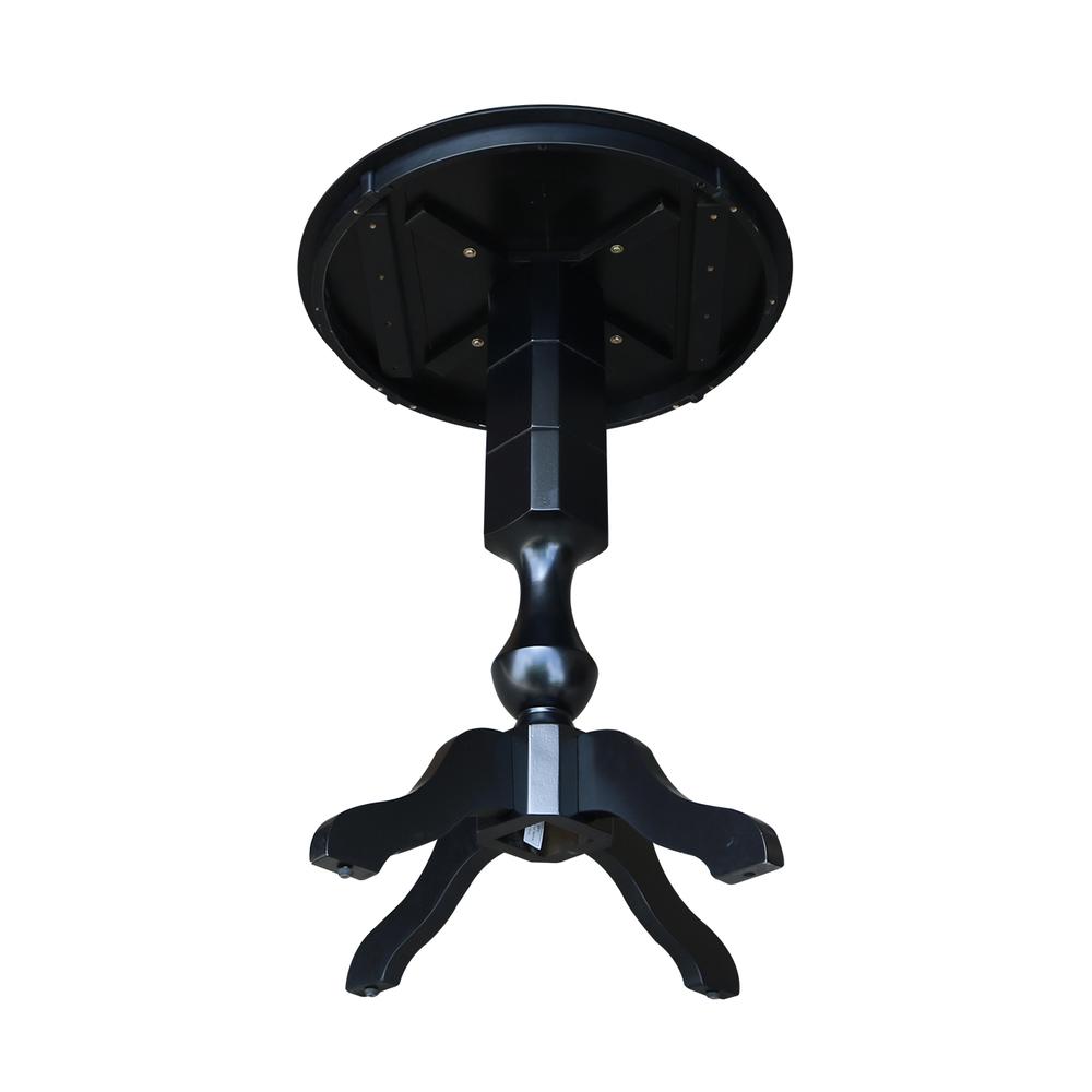30" Round Top Pedestal Table - 28.9"H. Picture 16