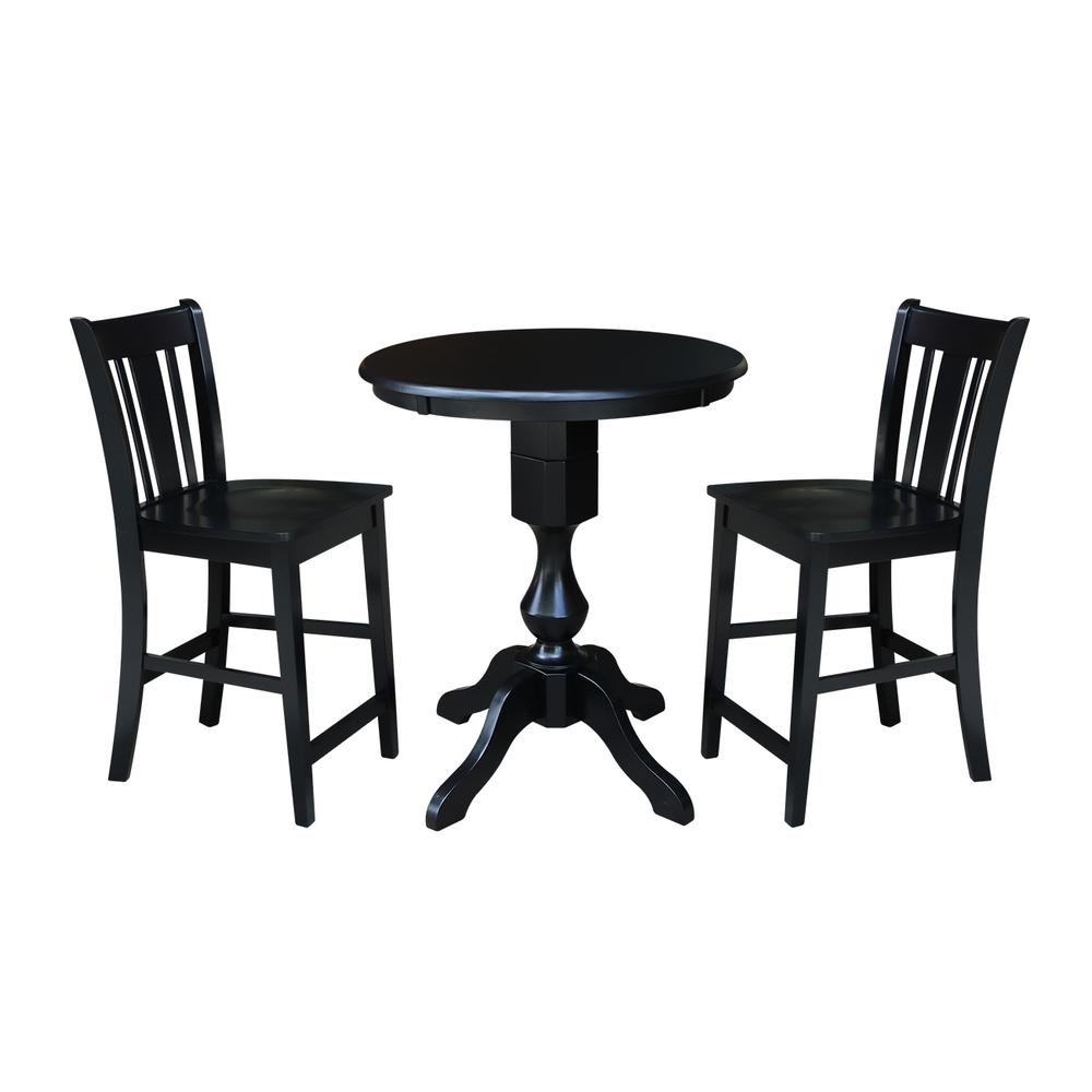 30" Round Top Pedestal Table - 28.9"H. Picture 18