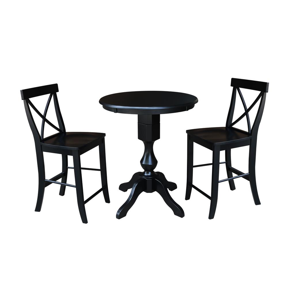 30" Round Top Pedestal Table - 28.9"H. Picture 19