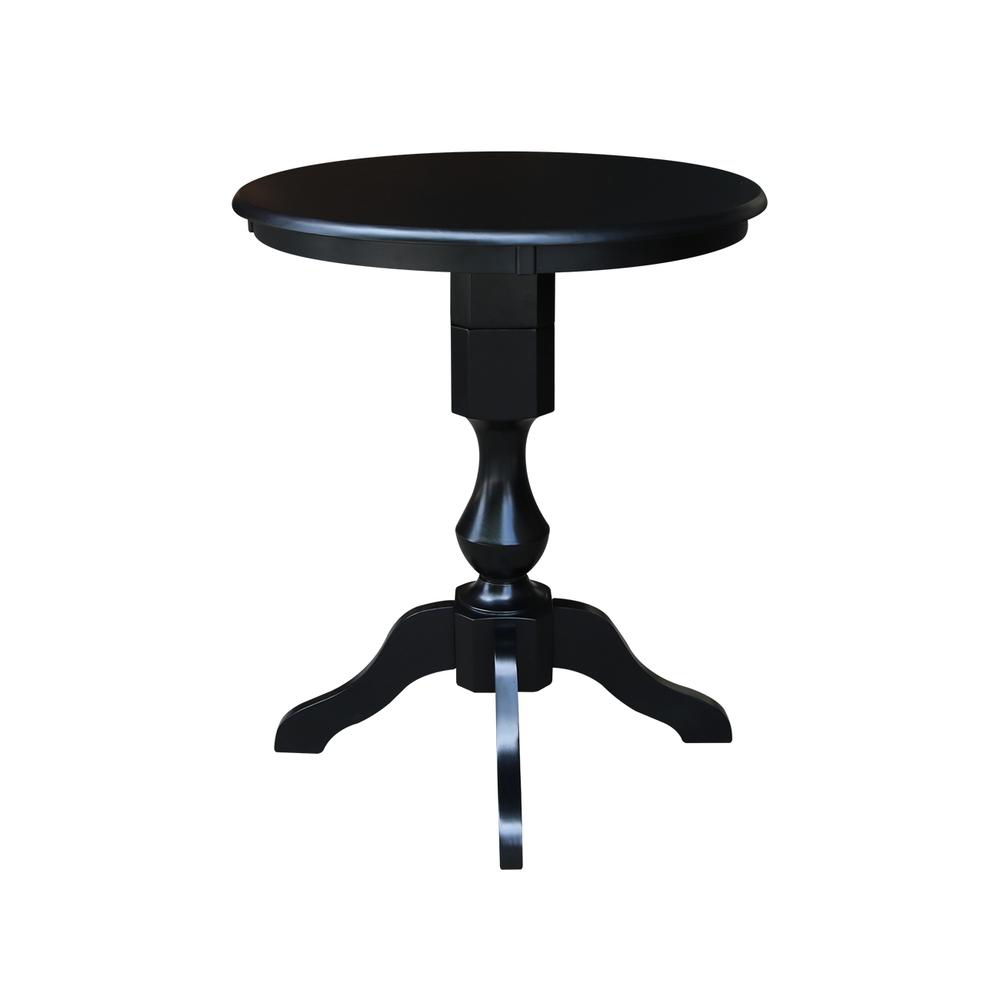 30" Round Top Pedestal Table - 28.9"H. Picture 12