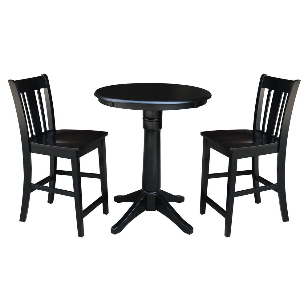 30" Round Top Pedestal Table - 28.9"H. Picture 35