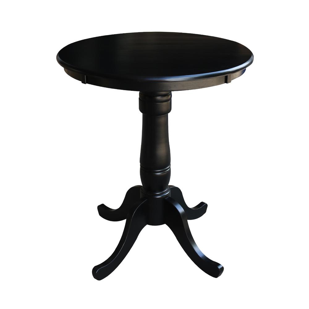 30" Round Top Pedestal Table - 28.9"H. Picture 45