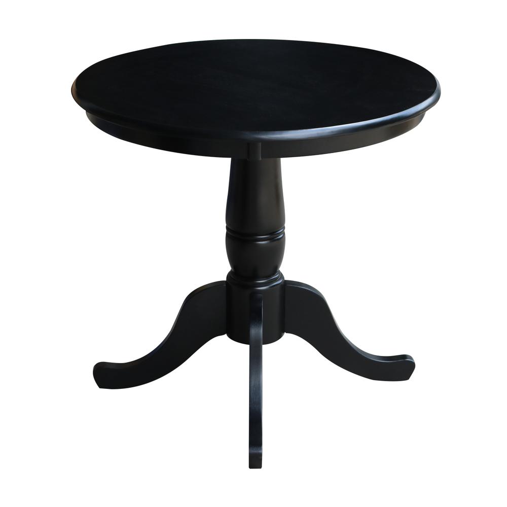 30" Round Top Pedestal Table - 28.9"H. Picture 2