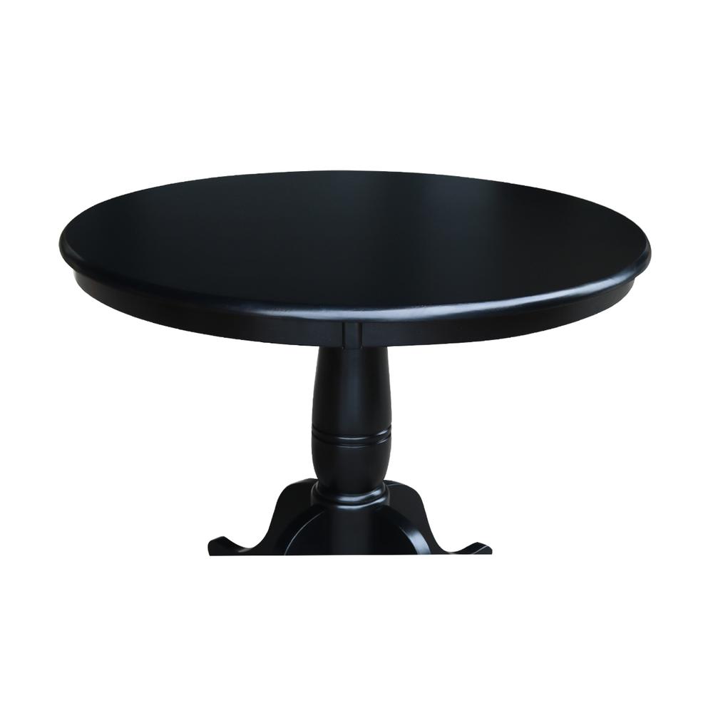 36" Round Top Pedestal Table - 29.1"H. Picture 4