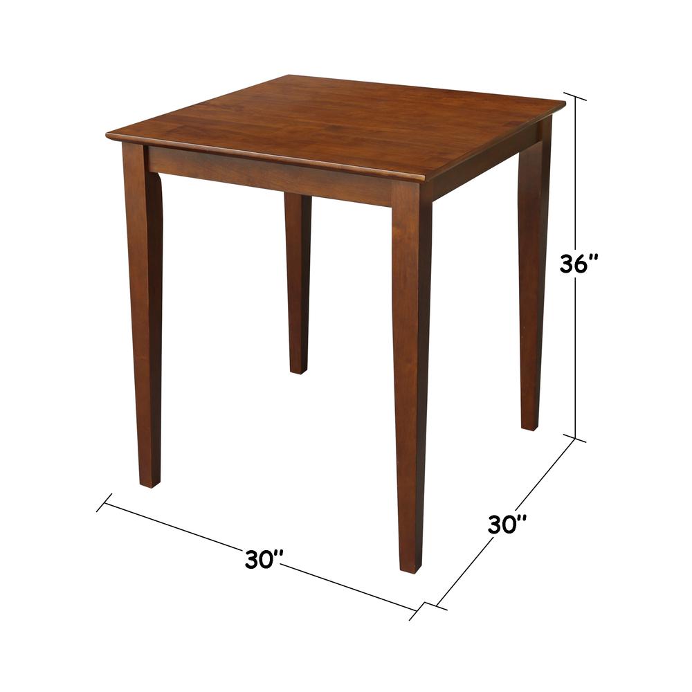 Solid Wood Top Table. Picture 1