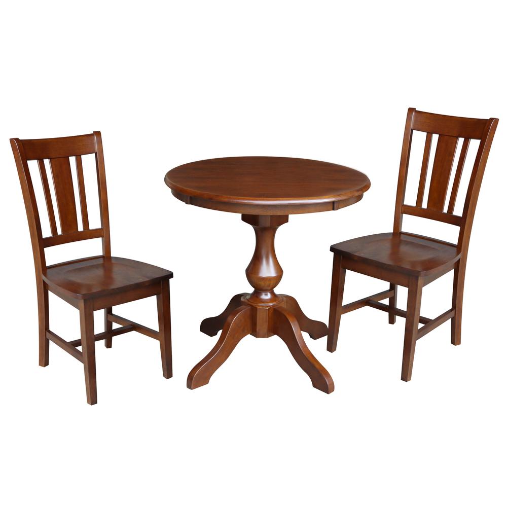 30" Round Top Pedestal Table - 28.9"H. Picture 9
