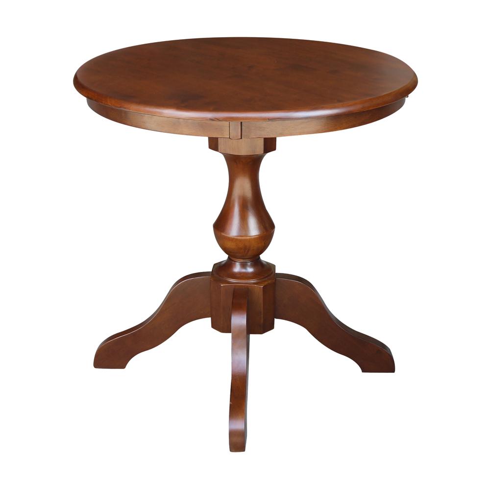30" Round Top Pedestal Table - 28.9"H. Picture 6
