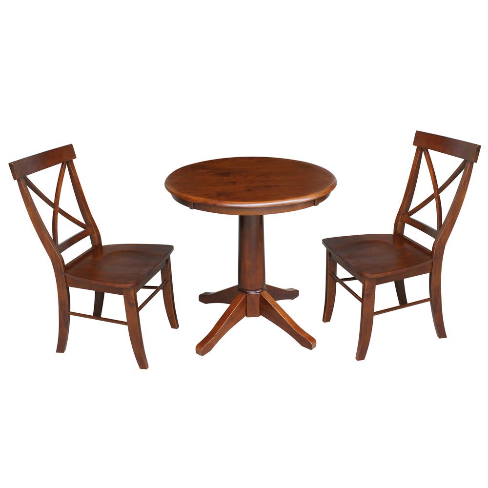 30" Round Top Pedestal Table - 28.9"H. Picture 32
