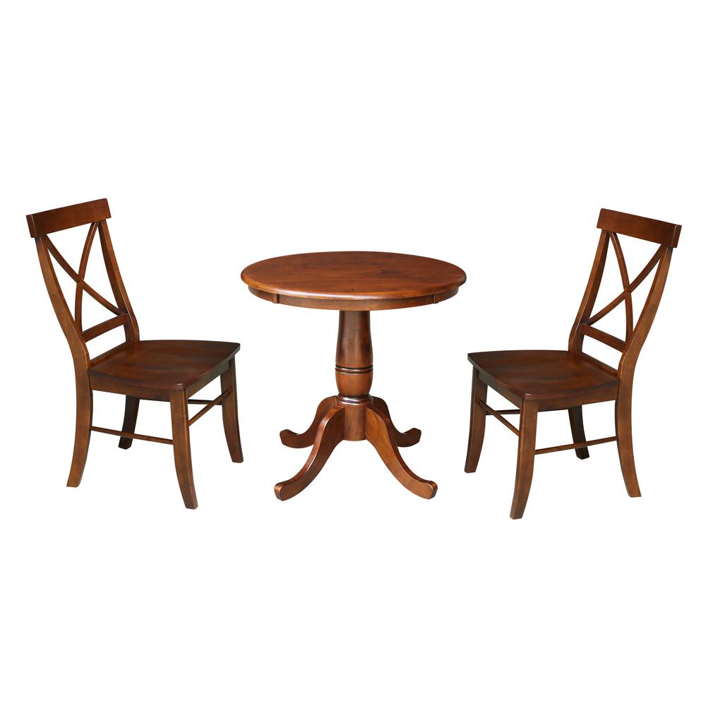 30" Round Top Pedestal Table - 28.9"H. Picture 46