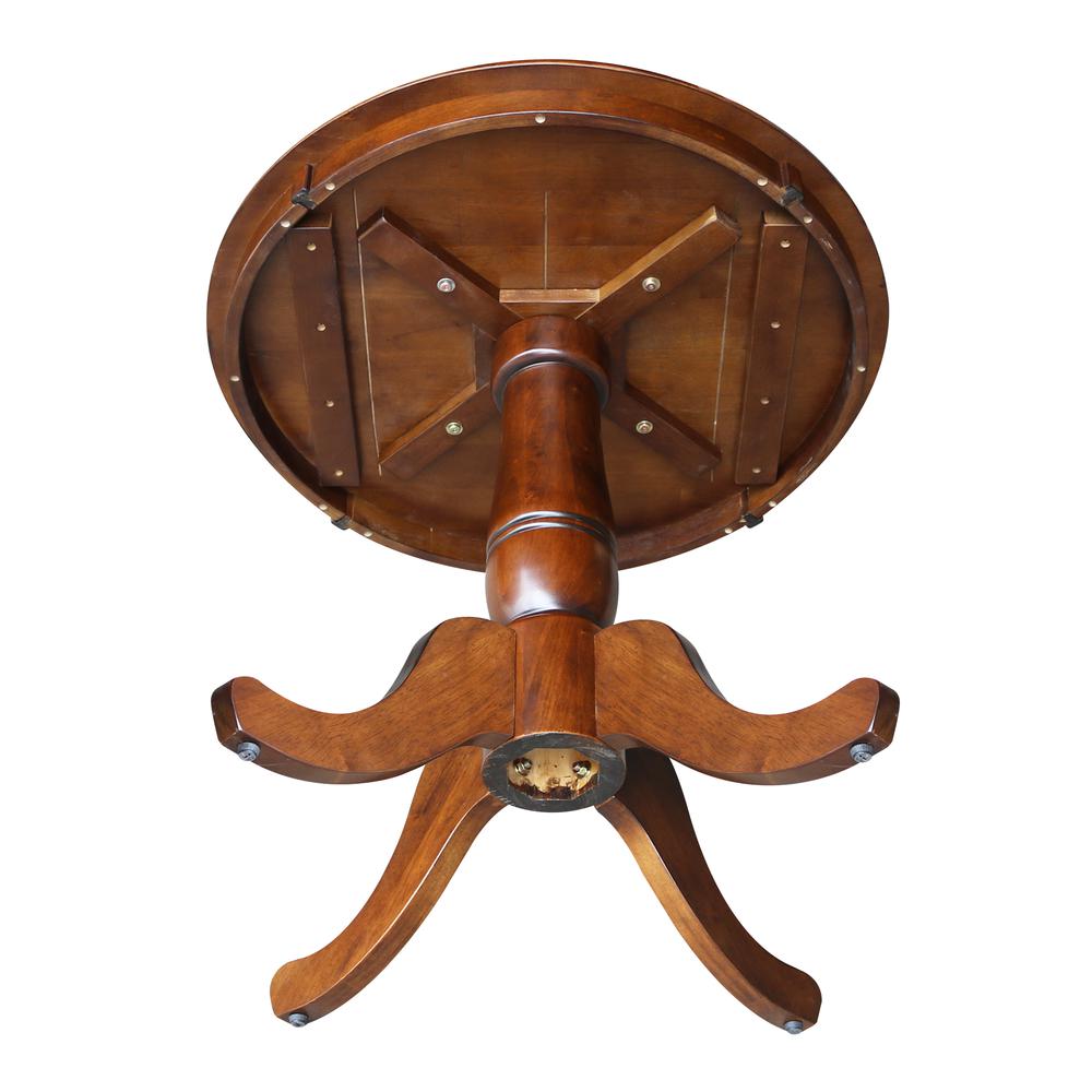 30" Round Top Pedestal Table - 28.9"H. Picture 3