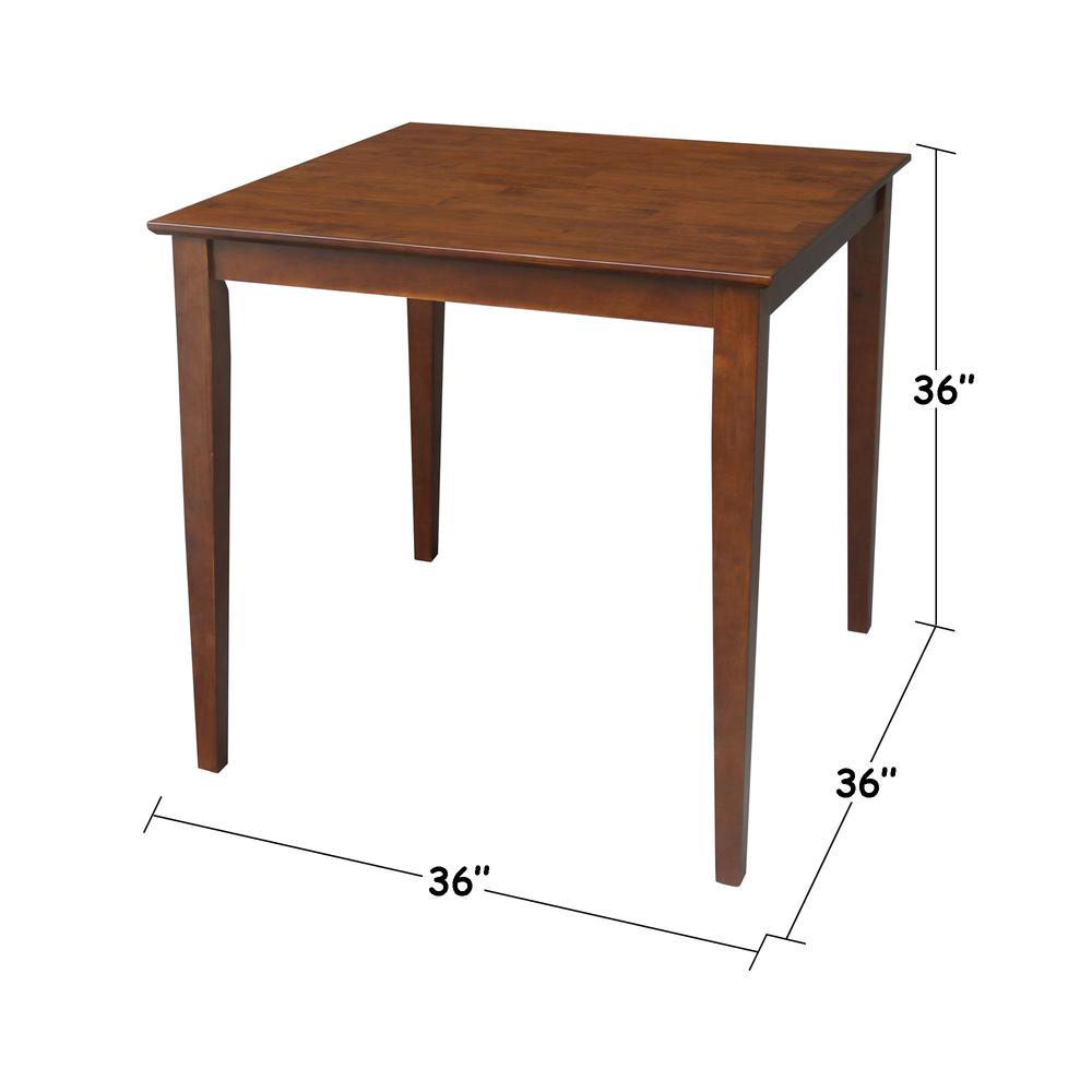 Solid Wood Top Table. Picture 1