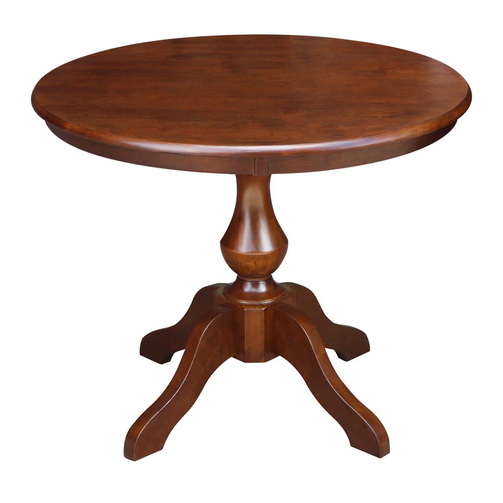 36" Round Top Pedestal Table - 28.9"H. Picture 11