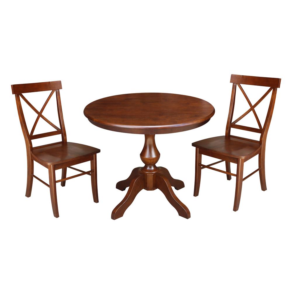 36" Round Top Pedestal Table - 28.9"H. Picture 10