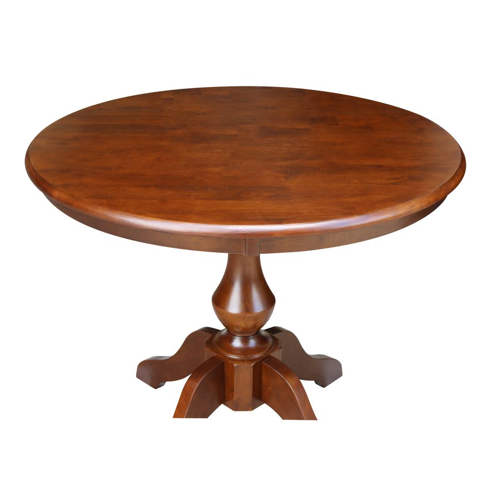 36" Round Top Pedestal Table - 28.9"H. Picture 8