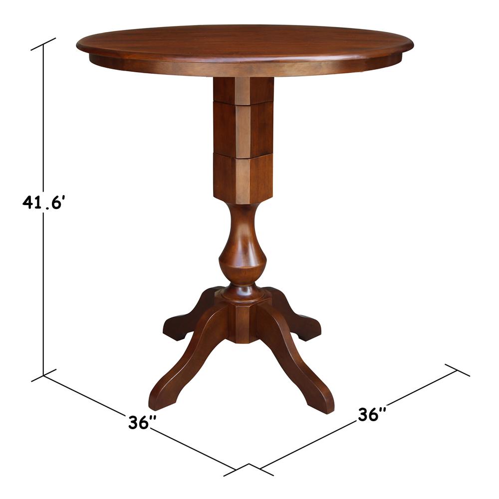 36" Round Top Pedestal Table - 28.9"H. Picture 15