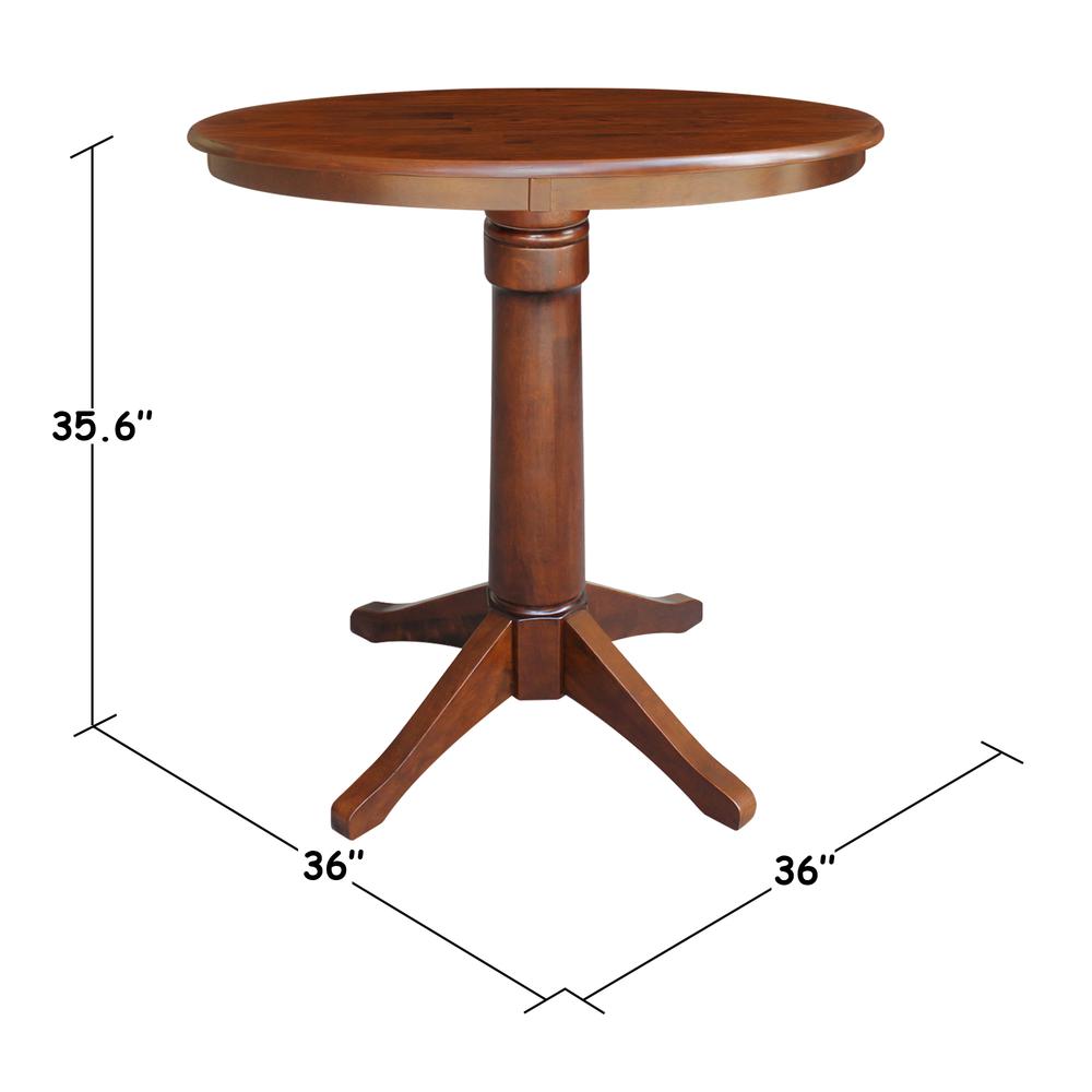36" Round Top Pedestal Table - 28.9"H. Picture 25