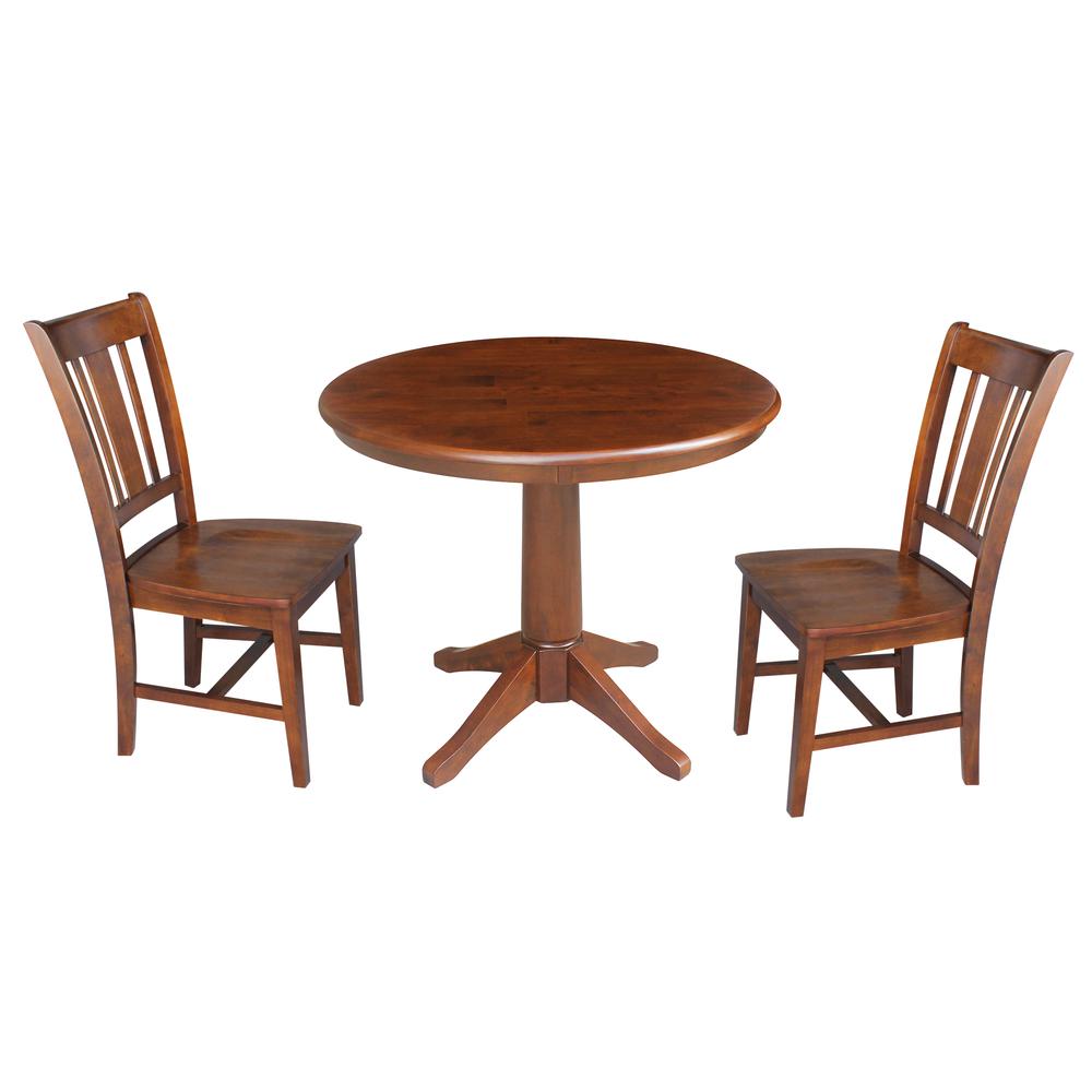 36" Round Top Pedestal Table - 28.9"H. Picture 33