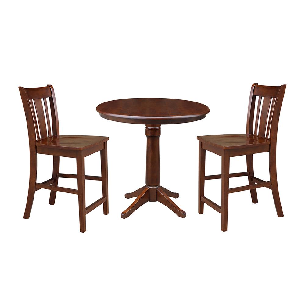 36" Round Top Pedestal Table - 28.9"H. Picture 34