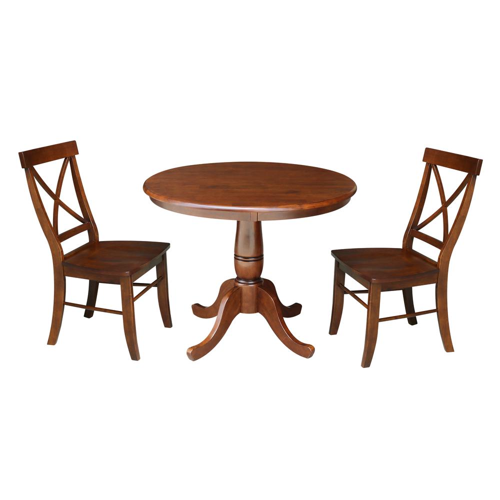 36" Round Top Pedestal Table - 28.9"H. Picture 48