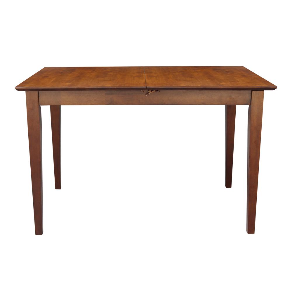 Table With Butterfly Extension - Dining Height, Espresso. Picture 3