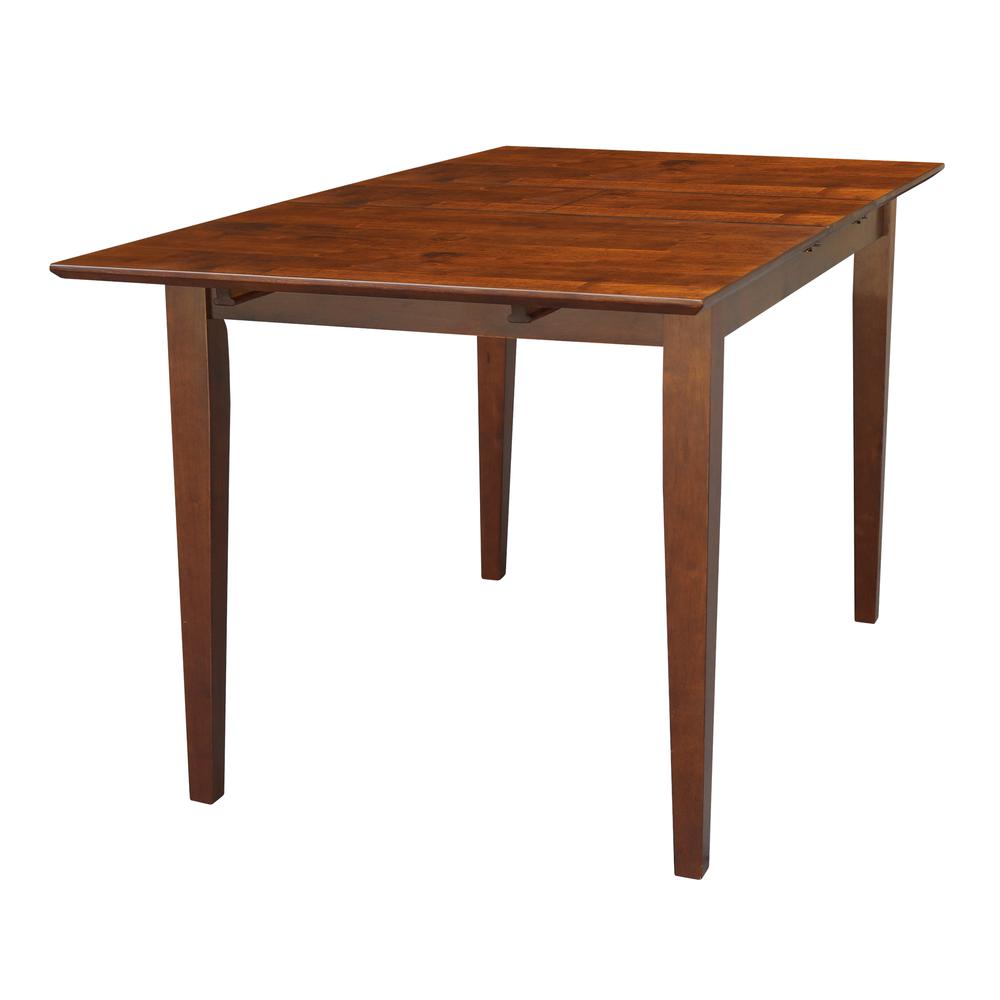 Table With Butterfly Extension - Dining Height, Espresso. Picture 4