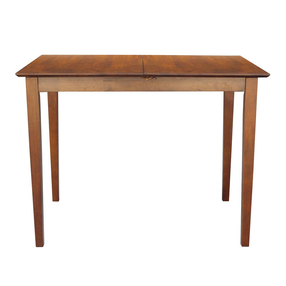 Table With Butterfly Extension - Counter Height, Espresso. Picture 3