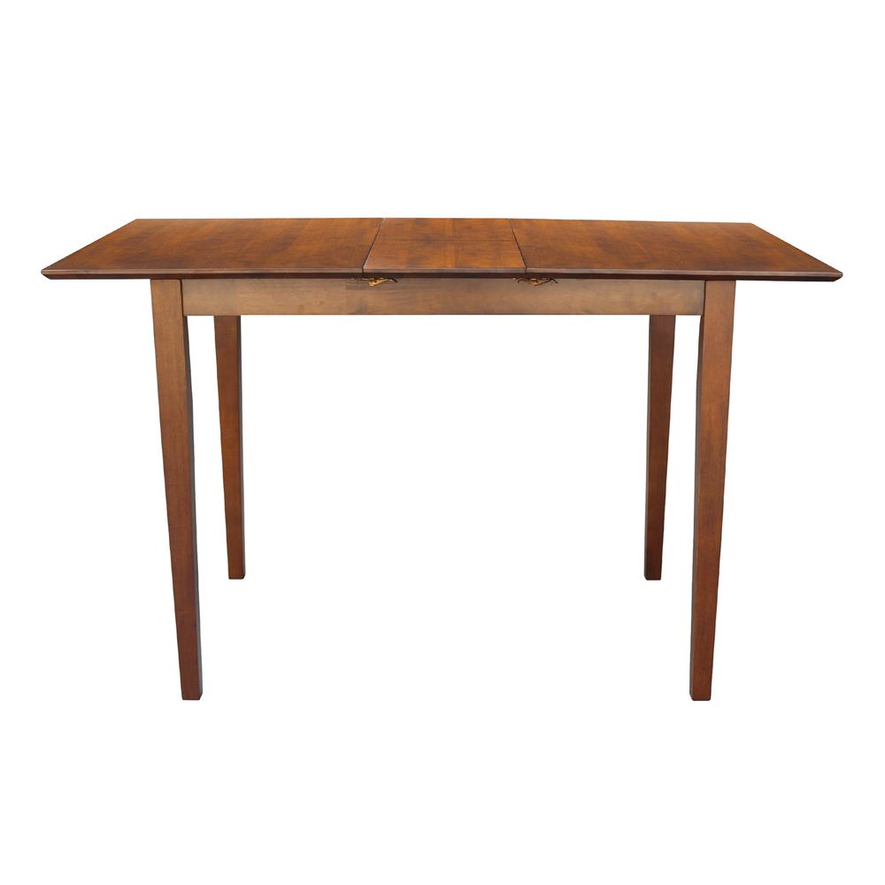 Table With Butterfly Extension - Counter Height, Espresso. Picture 2