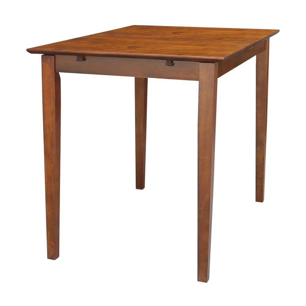 Table With Butterfly Extension - Counter Height, Espresso. Picture 5