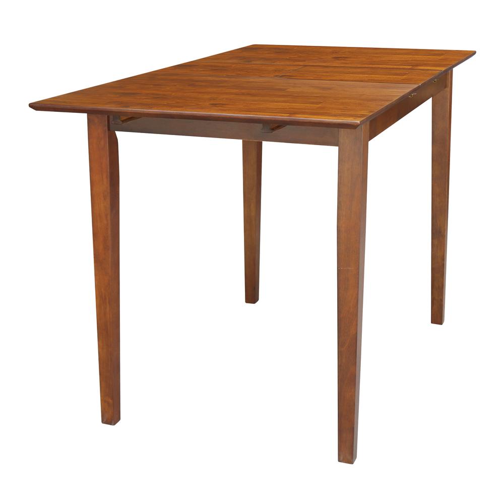 Table With Butterfly Extension - Counter Height, Espresso. Picture 4