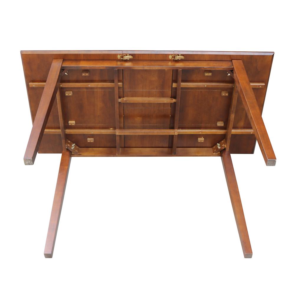 Table With Butterfly Extension - Counter Height, Espresso. Picture 8