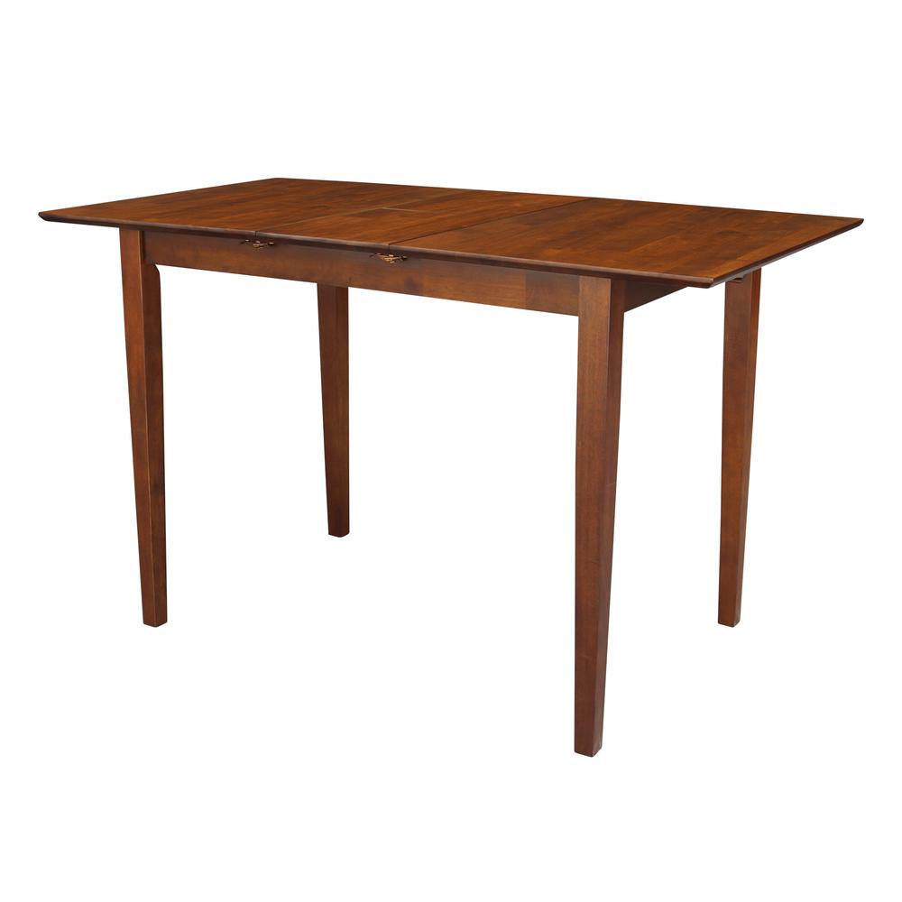 Table With Butterfly Extension - Counter Height, Espresso. Picture 9
