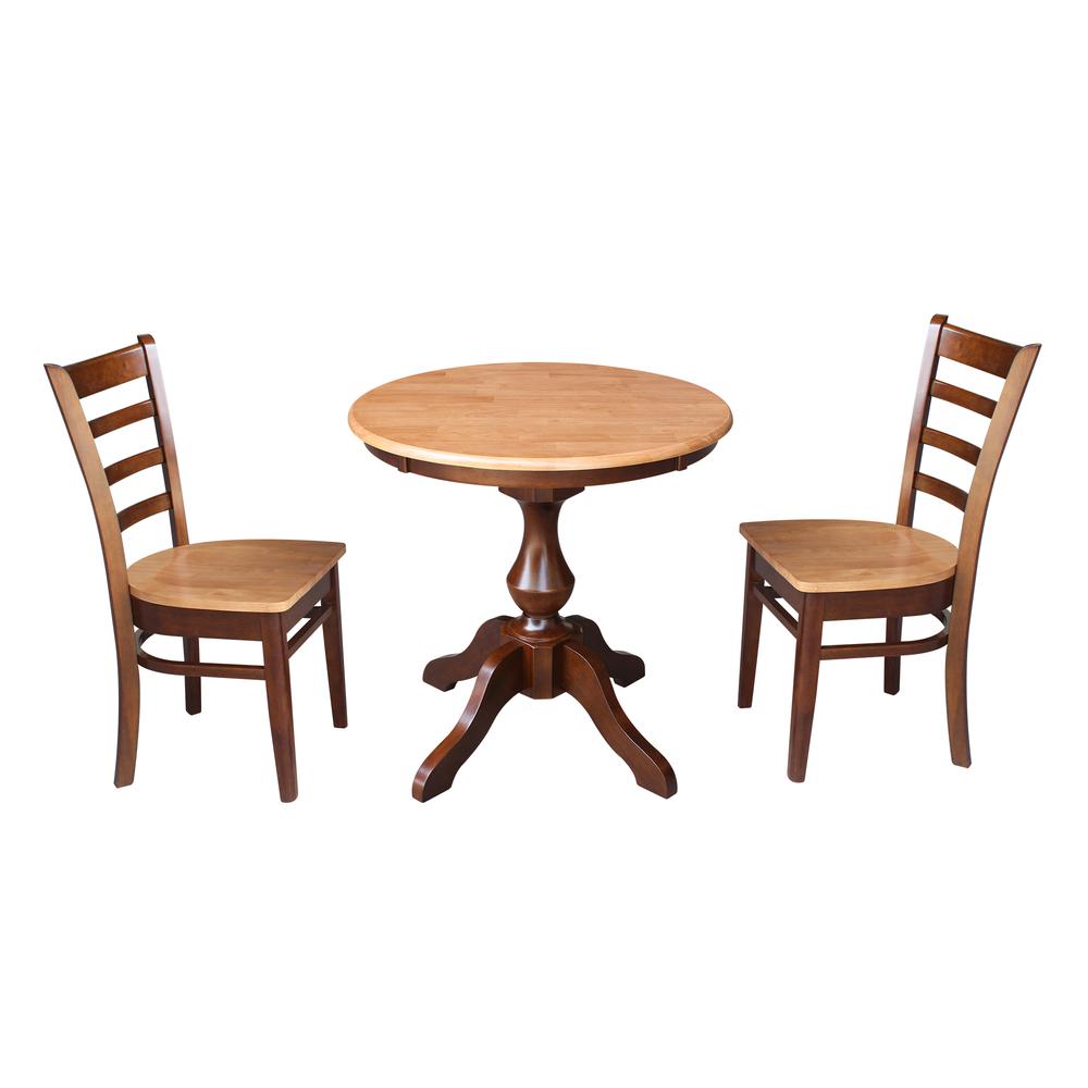 30" Round Top Pedestal Table - 28.9"H. Picture 12