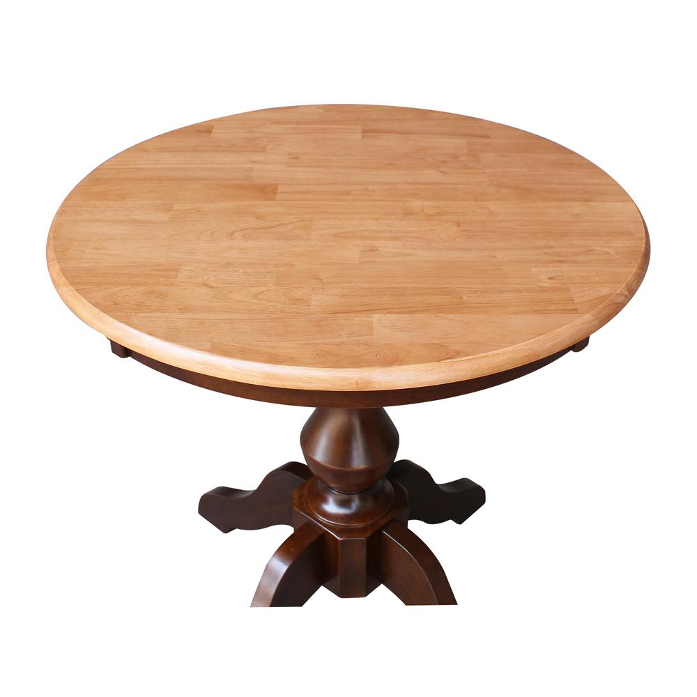 30" Round Top Pedestal Table - 28.9"H. Picture 10