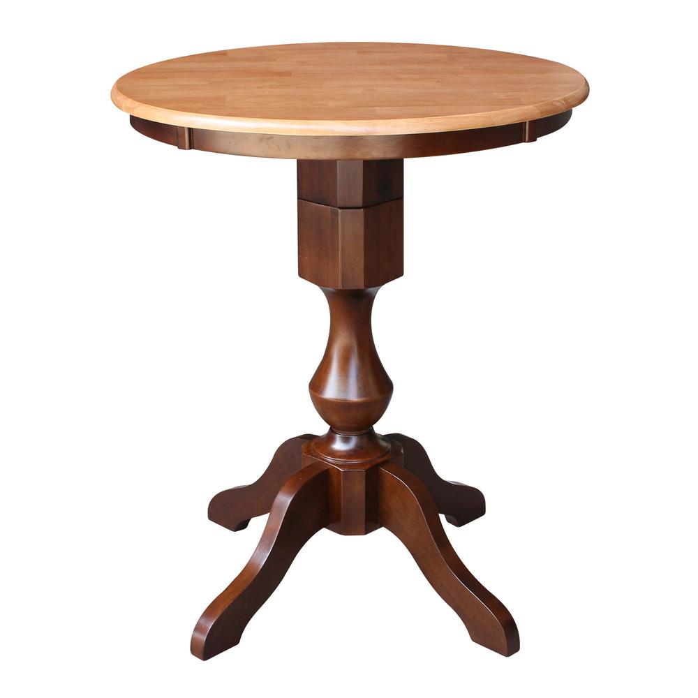 30" Round Top Pedestal Table - 28.9"H. Picture 22