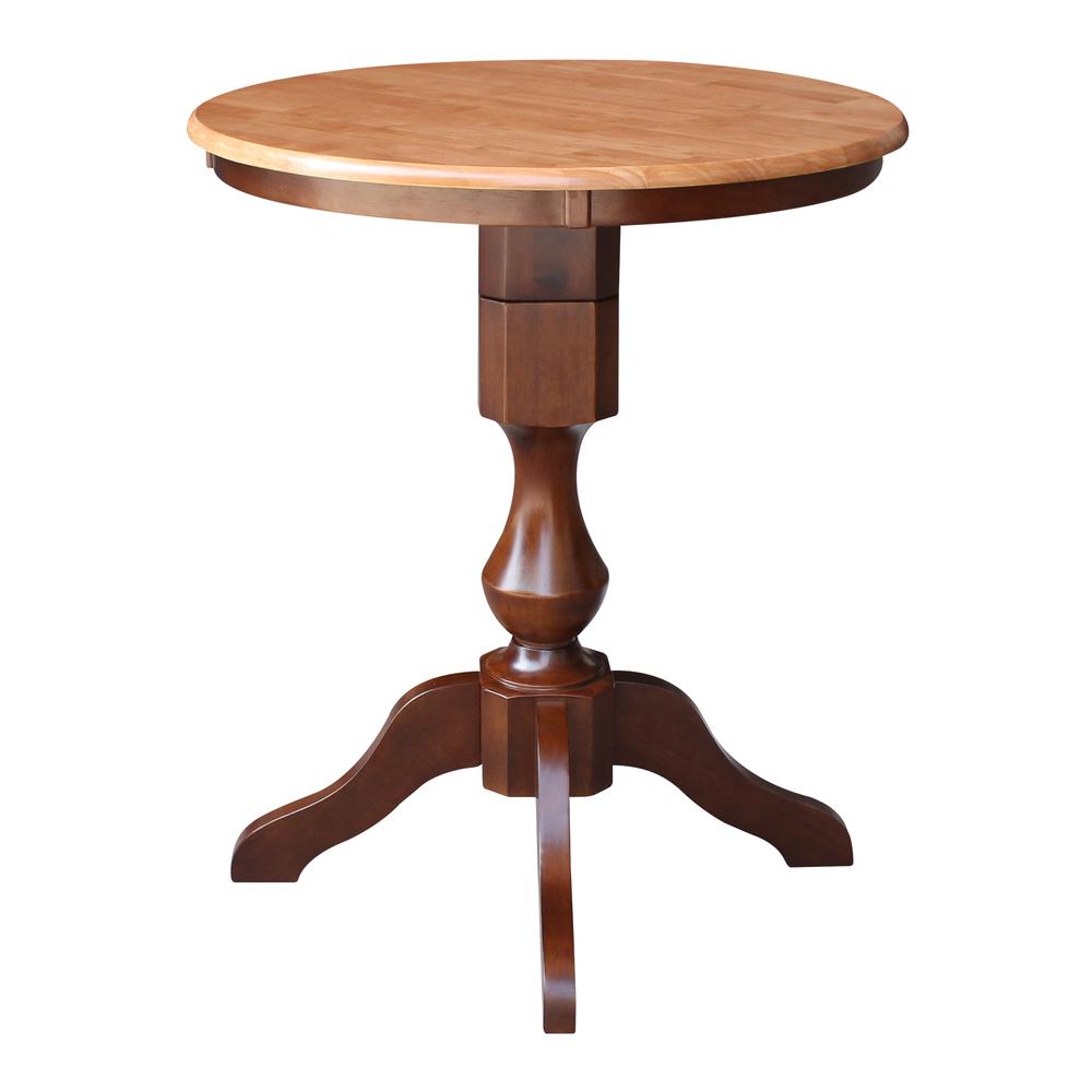 30" Round Top Pedestal Table - 28.9"H. Picture 15