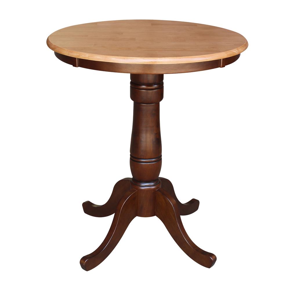 30" Round Top Pedestal Table - 28.9"H. Picture 46