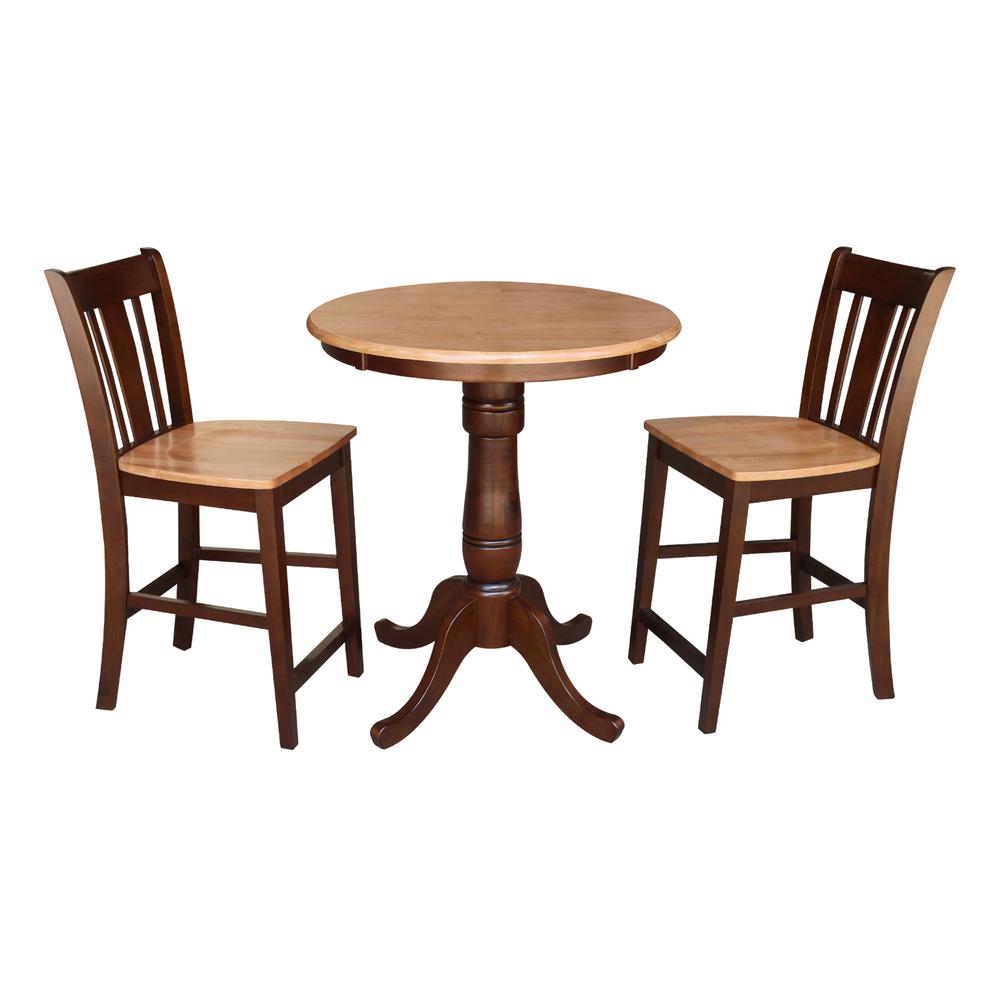 30" Round Top Pedestal Table - 28.9"H. Picture 45