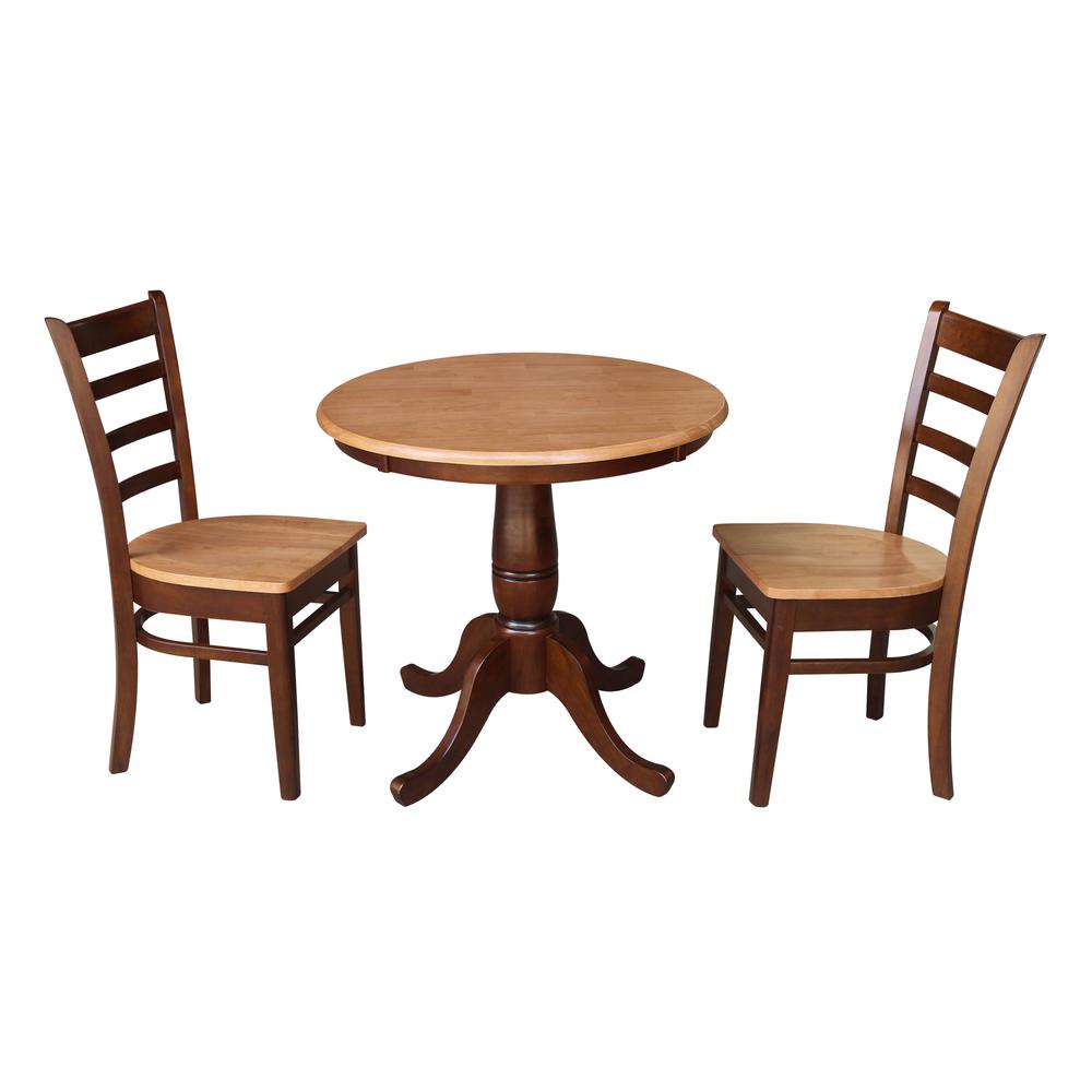 30" Round Top Pedestal Table - 28.9"H. Picture 47