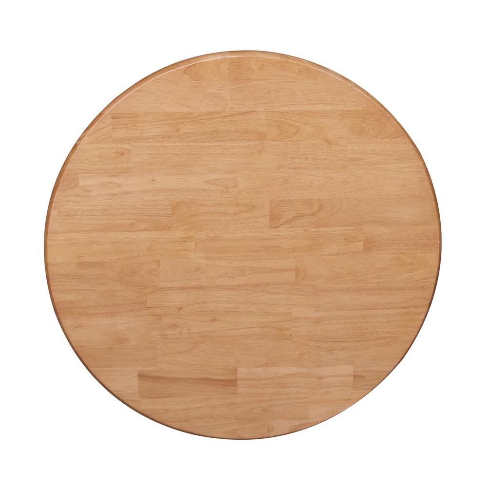 30" Round Top Pedestal Table - 28.9"H. Picture 3