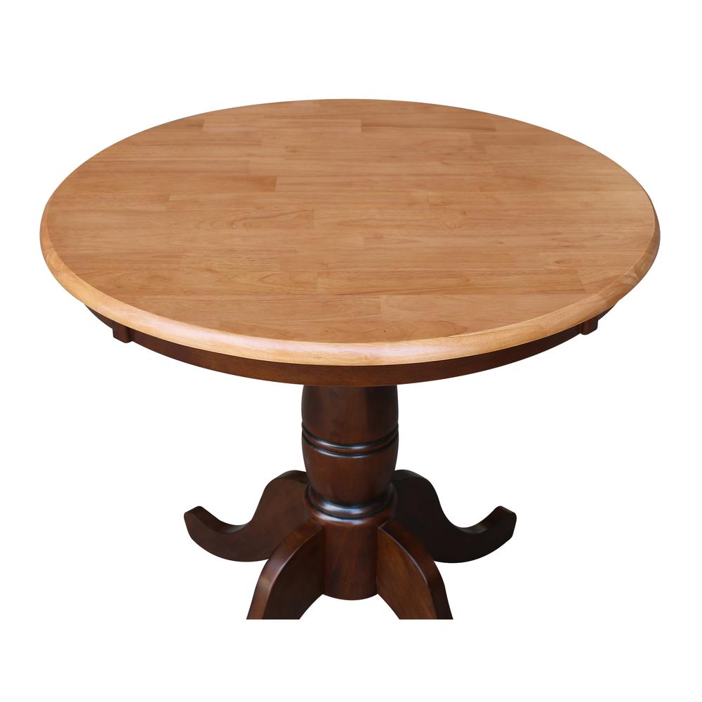 30" Round Top Pedestal Table - 28.9"H. Picture 6