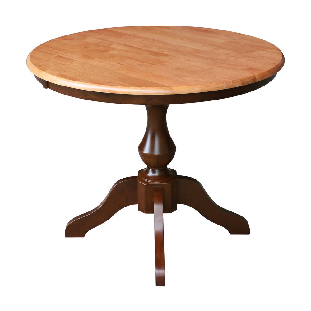 36" Round Top Pedestal Table - 28.9"H. Picture 8