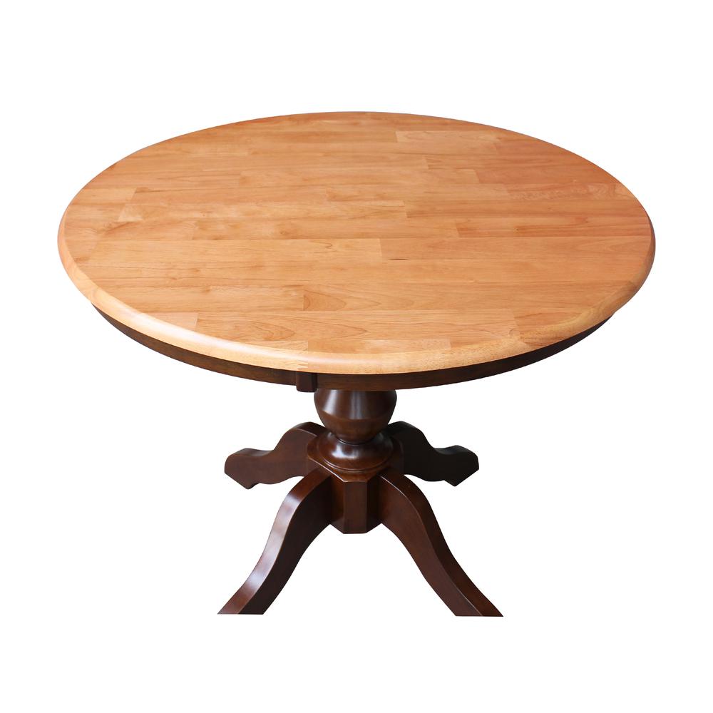 36" Round Top Pedestal Table - 28.9"H. Picture 10