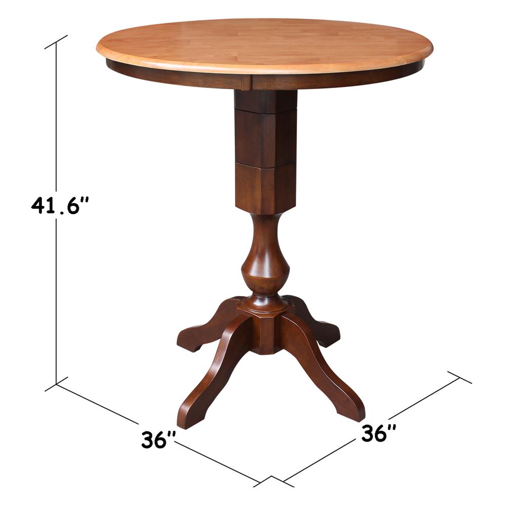 36" Round Top Pedestal Table - 28.9"H. Picture 16