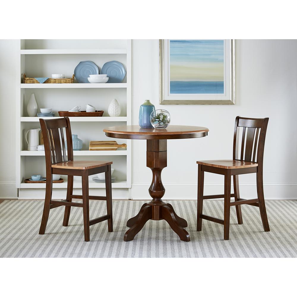 36" Round Top Pedestal Table - 28.9"H. Picture 20