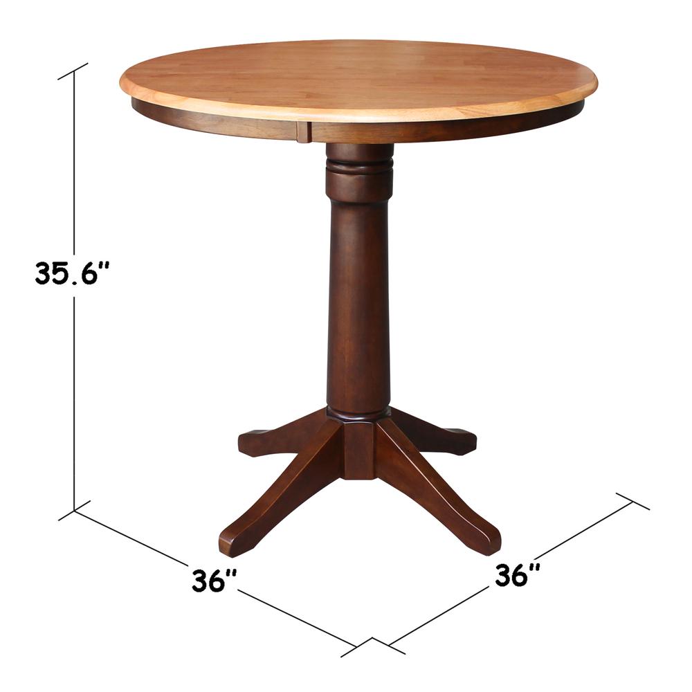36" Round Top Pedestal Table - 28.9"H. Picture 27