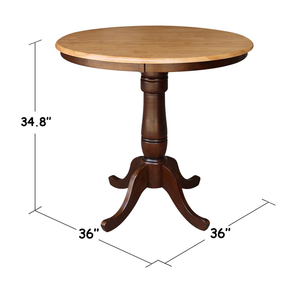 36" Round Top Pedestal Table - 28.9"H. Picture 38