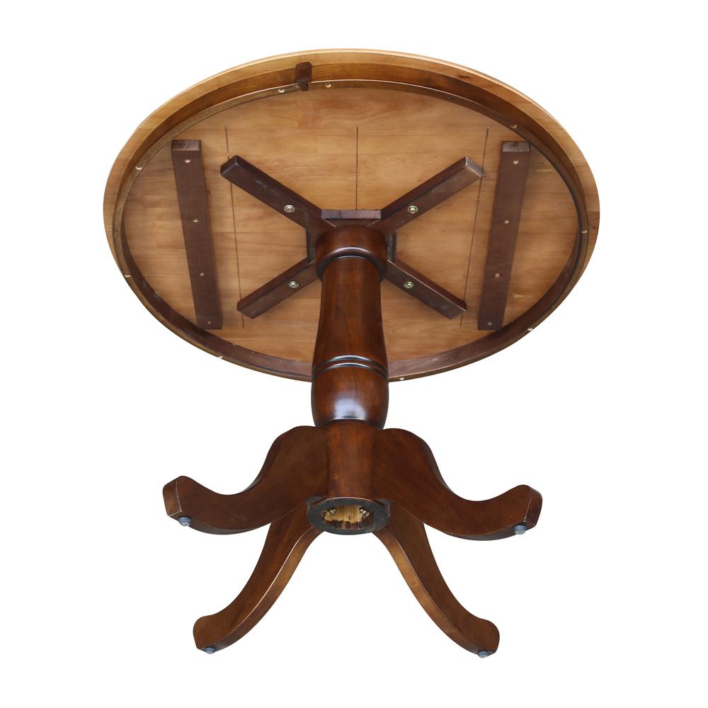 36" Round Top Pedestal Table - 28.9"H. Picture 5